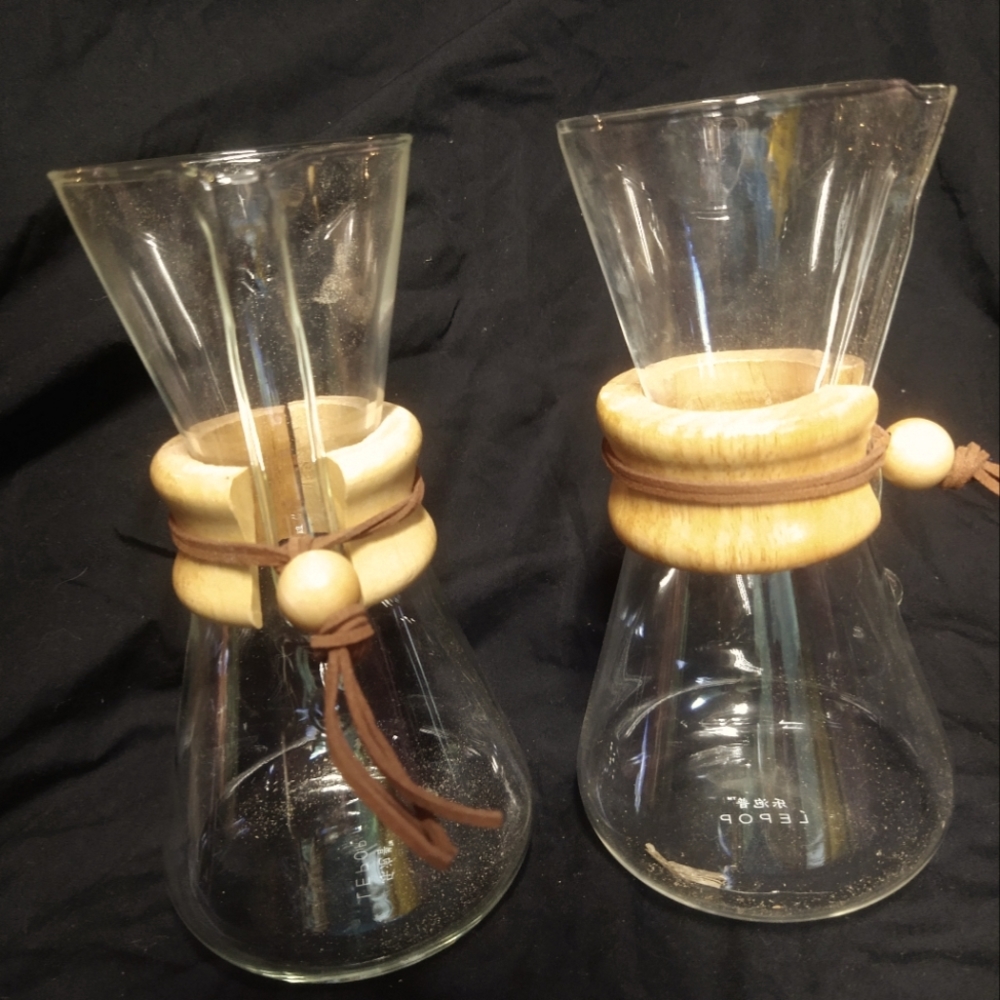 Chemex 6-cup Pour Over Coffee Makers (set of 2)